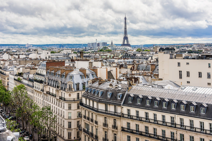 مشاهدة باريس من أعلى متجر "Printemps"