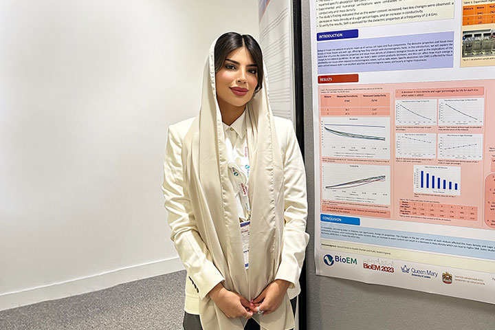 فاطمة الزعابي: أهدي أبحاثي في الكهرومغناطيسية الحيوية لدولة الإمارات ومنها للعالم