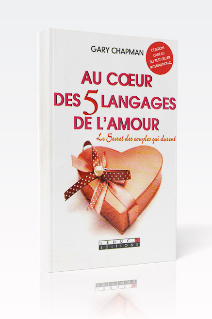 غلاف كتاب "في قلب لغات الحب الخمس"