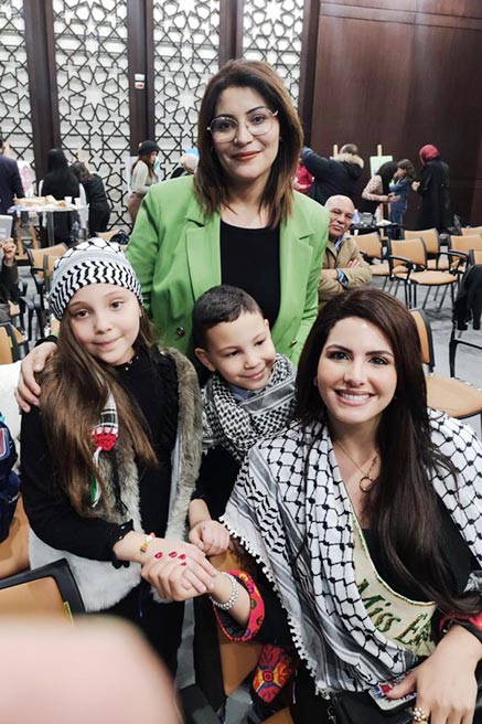 نادين أيوب.. فلسطينية تقدم جمال المرأة في العالم