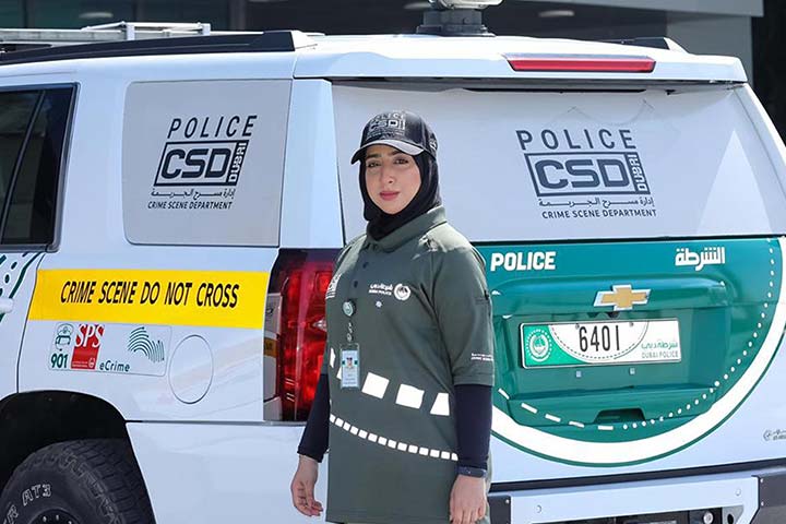 الملازم خديجة البلوشي: لا يوجد مجال عمل صعب على المرأة