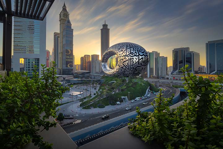 العالم يترقب افتتاح متحف المستقبل في دبي