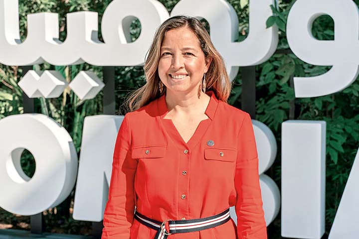 باولا دوا، مديرة جناح كولومبيا في «إكسبو 2020 دبي»