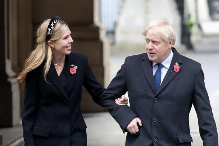 الأخطاء الفادحة لزوجة رئيس الوزراء البريطاني بوريس جونسون