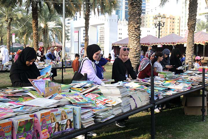 مهرجان الوراقين في الشارقة.. مليون كتاب مستعمل لدعم ثقافة القراءة