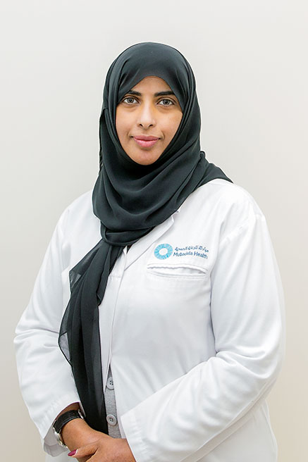 مريم الشامسي: أسعى إلى التخصص في علاجات مرض السمنة وتعزيز خبرتي في هذا المجال