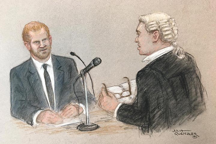 الأمير هاري يواجه "وحش المحاكم" أندرو جرين.. محامي "الديلي ميرور" الذي لن يرحمه