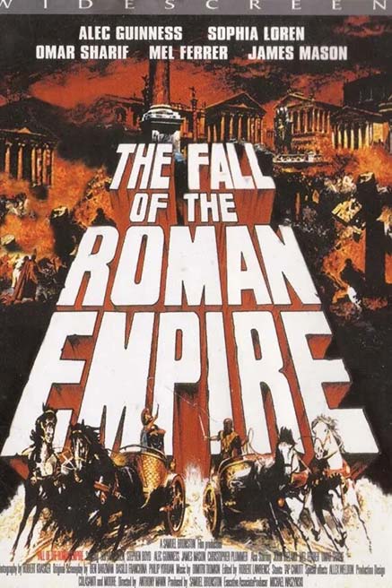 الإمبراطورية التي سقطت مرّتين.. لماذا فشل فيلم The Fall of The Roman Empire؟