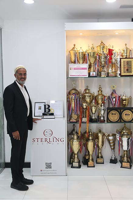 علي أصغر فخرالدين: المنافسة في مجال صناعة العطور في الإمارات تزيد فرص التميز والإبداع
