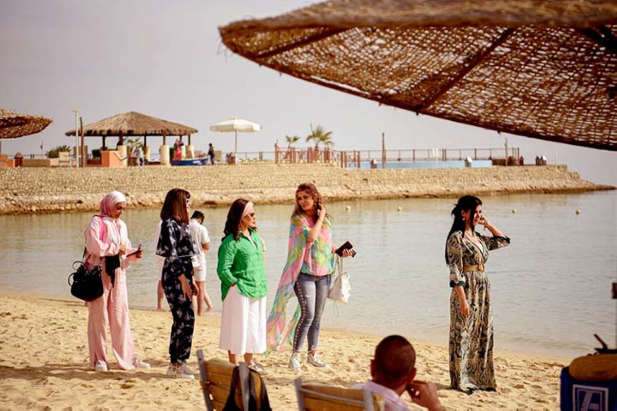 أثناء تصوير مسلسل «الوصفة السحرية»