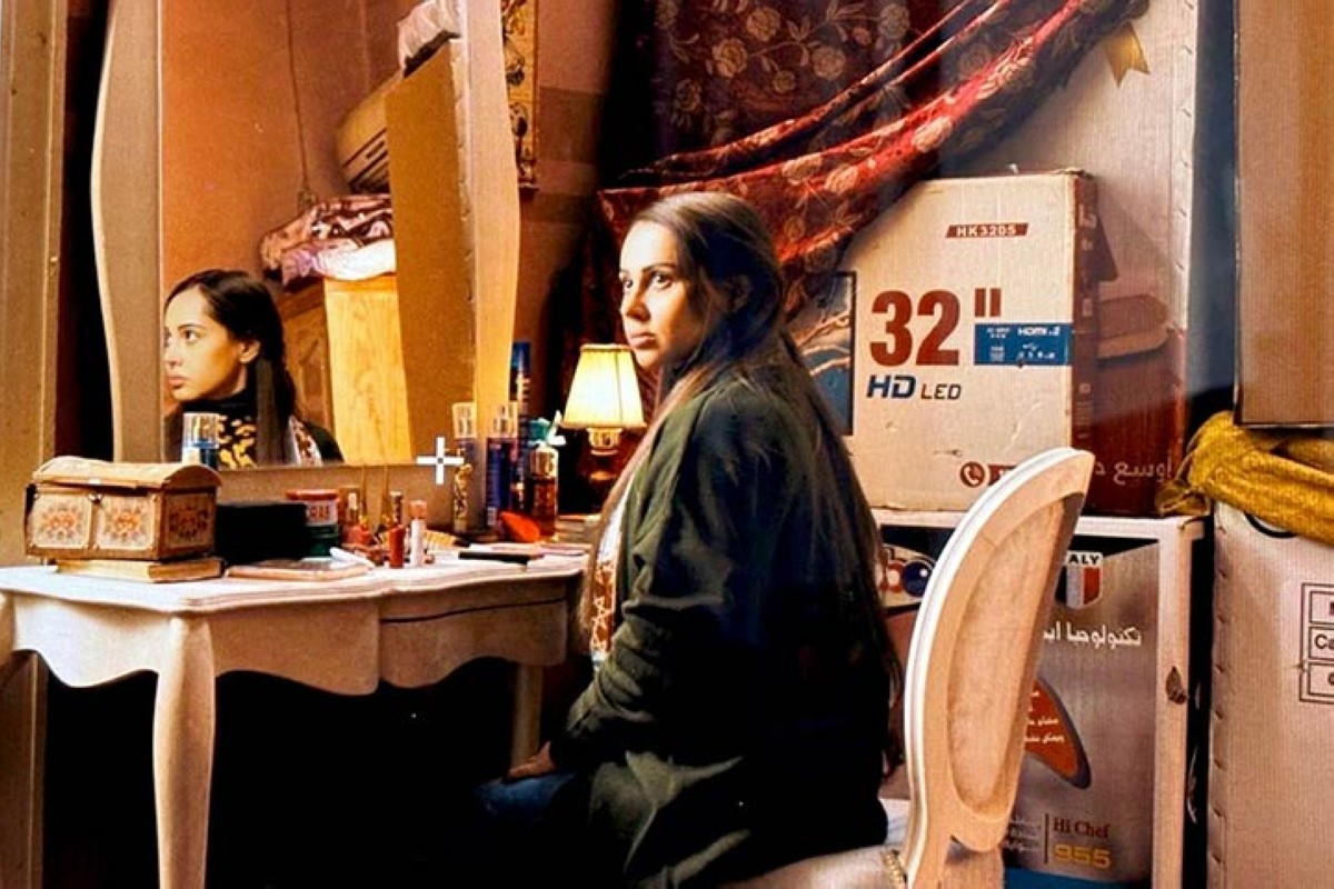 ياسمين رئيس  في مشهد من  مسلسل 