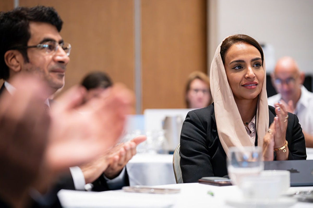 حضورها اجتماع المؤتمر العالمي للاتحاد الدولي للمنظمات المعنية بحقوق النسخ في كندا