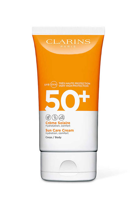 جربي كريم الوقاية من الشمس من  Clarins