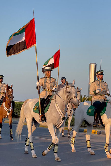 الرائد حليمة السعدي: فريق الخيالة شريك بالحفاظ على الأمن وأنا الوحيدة في هذا المجال