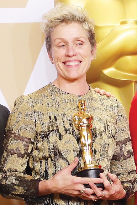 فرنسيس مكدورمند عن Three Billboards Outside Ebbing 