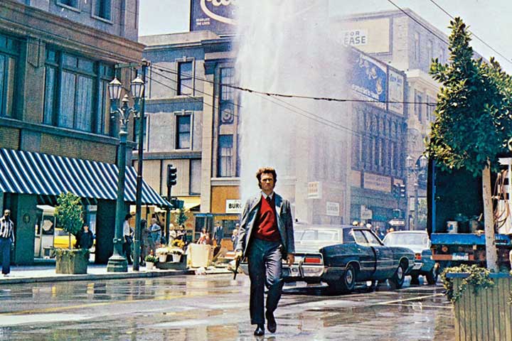 كلينت إيستوود في «Dirty Harry»