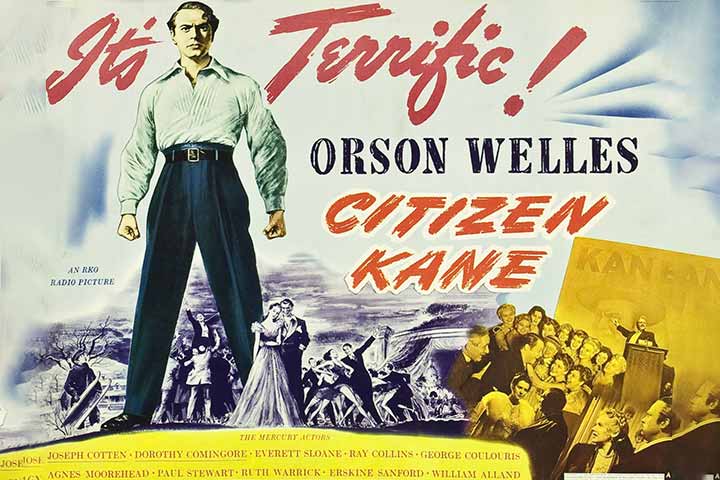 Citizen Kane.. الفيلم الأول هو فيلم العمر