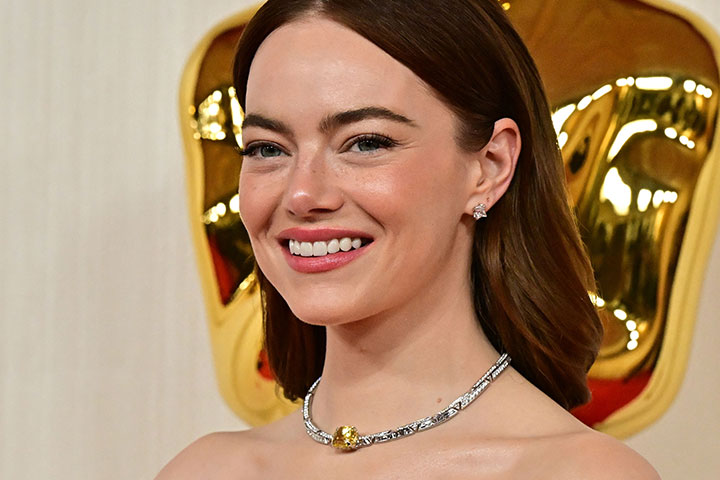 Emma Stone in Louis Vuitton