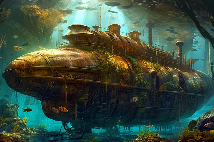 Captain Nemo and the Underwater City