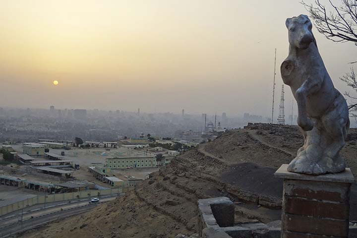 مسجد رابعة في جبل المقطم